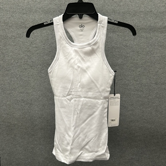 NWT Alo Ribbed Aspire Full Length Tank XS - Picture 3 of 6